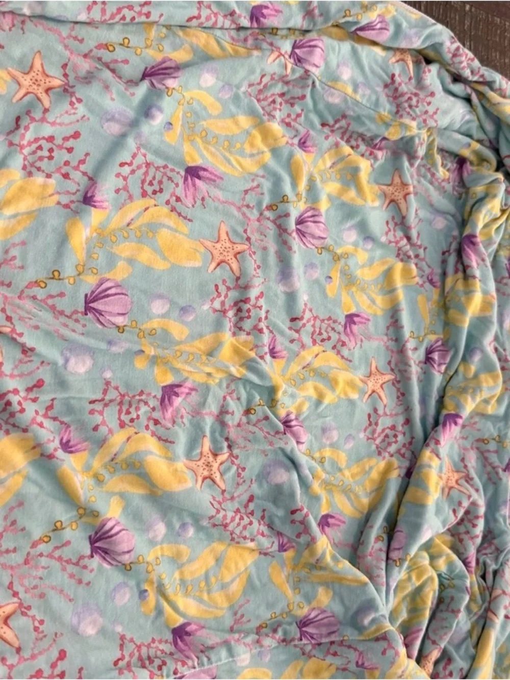 Posh Peanut Disney Ariel Little Mermaid Reversible Jacket 7/8